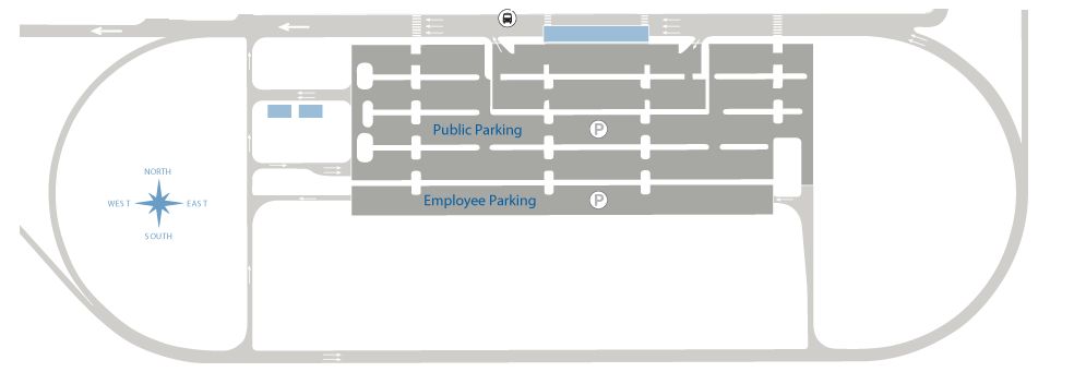 Схема парковки аэропорт Хило